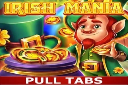 Irish Mania Pull Tabs Game Logo