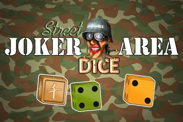 Joker Area Dice Game Logo