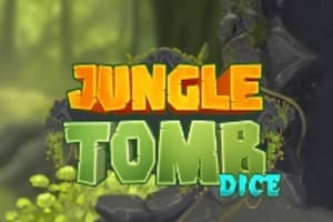 Jungle Tomb Dice Game Logo