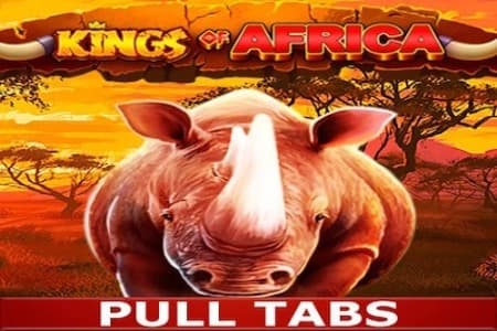 Kings of Africa Pull Tabs Game Logo