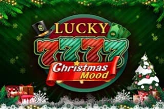 Lucky 7777 Christmas Game Logo