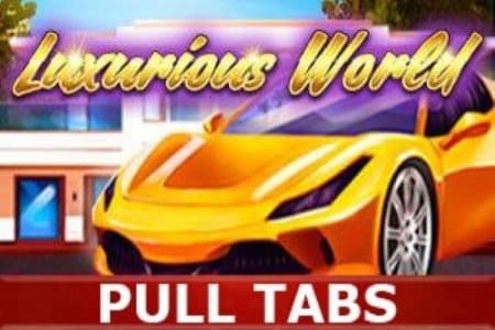 Luxurious World Pull Tabs Game Logo