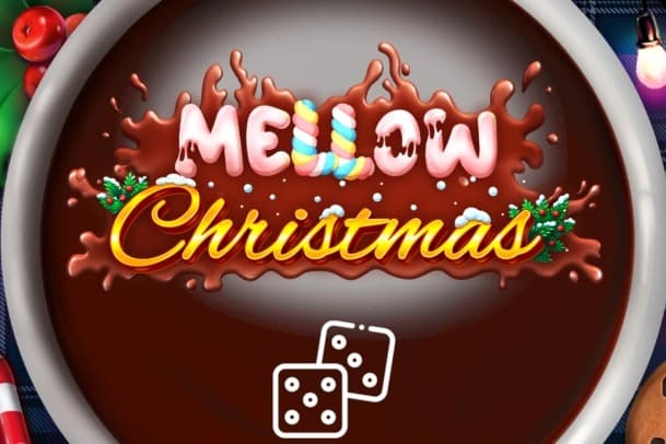 Mellow Christmas Dice Game Logo