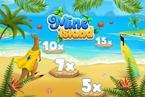 Mine Island Game Logo