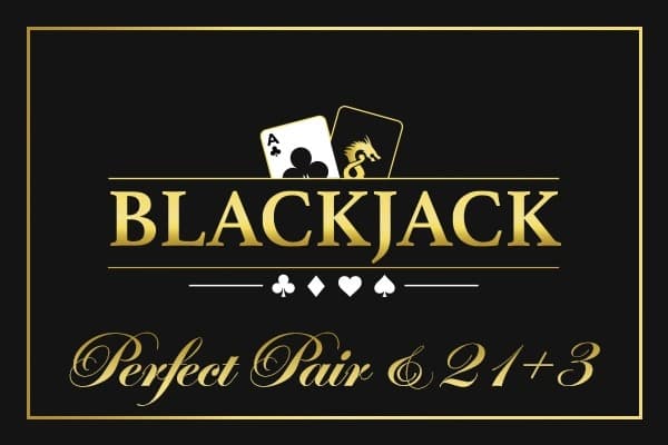 Blackjack Perfect Pair &amp; 21+3 Game Logo