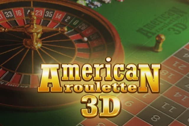 American Roulette 3D Game Logo