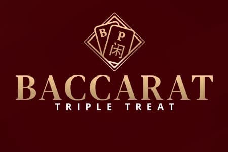 Baccarat Triple Treat Game Logo