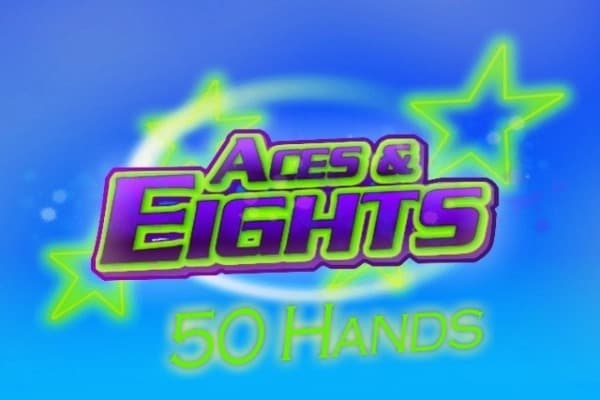 Aces &amp; Eights 50 Hand Game Logo