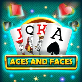 Aces and Faces by Platipus Game Logo