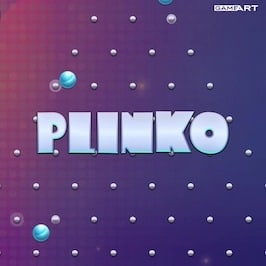 Plinko by GameArt Game Logo