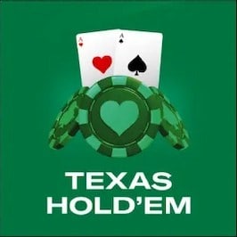 Texas Hold'em by Orbital Gaming Game Logo