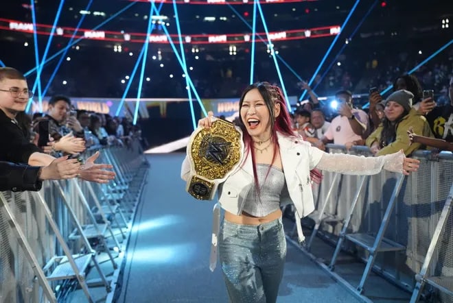 Women’s World Champion Iyo Sky