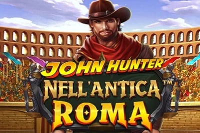 John Hunter nell'Antica Roma Game Logo
