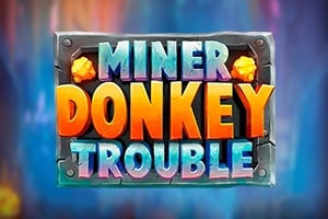 Miner Donkey Trouble Game Logo