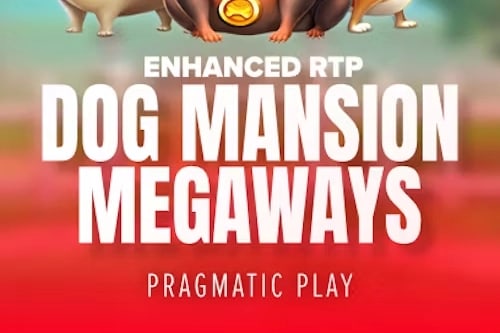 The Dog Mansion Megaways Game Logo