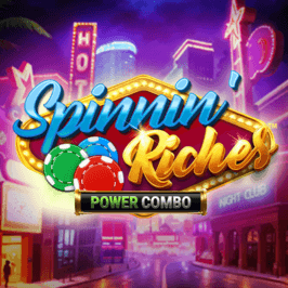 Spinnin' Riches POWER COMBO Game Logo