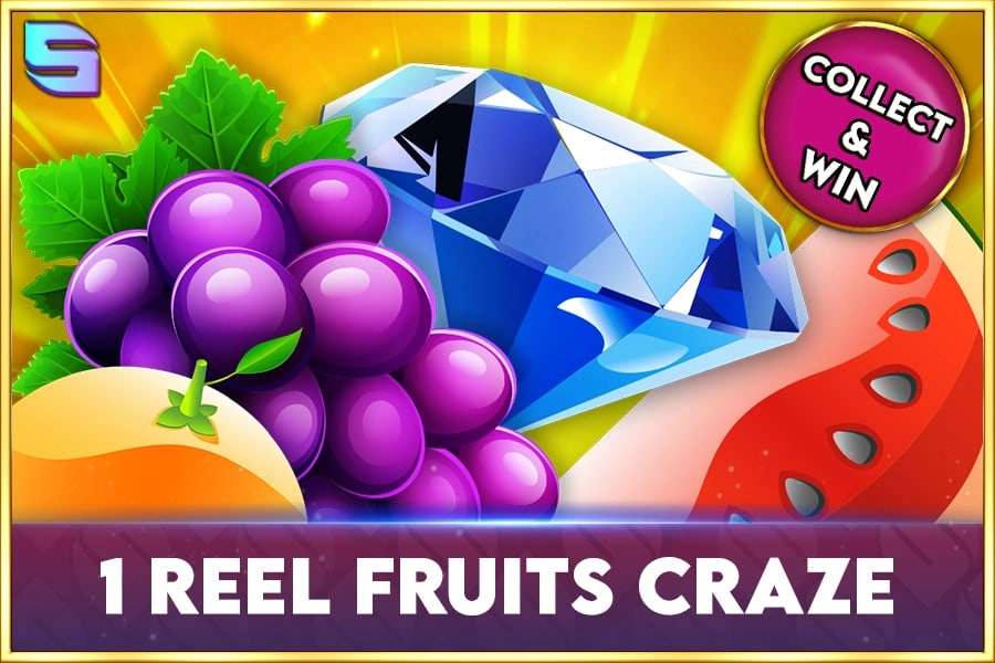 1 Reel Fruits Craze Game Logo