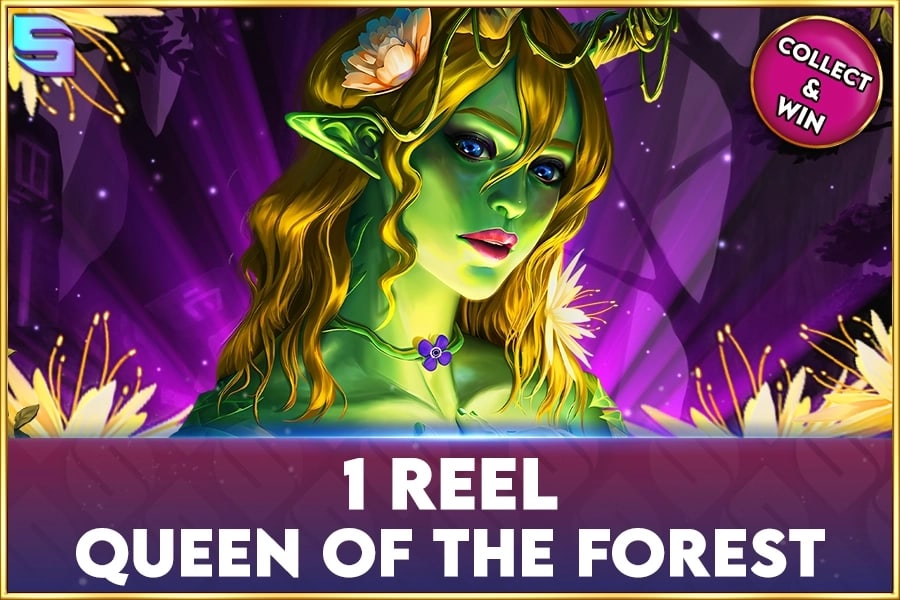 1 Reel Queen of the Forest Game Logo