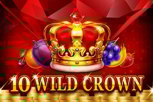 10 Wild Crown Game Logo
