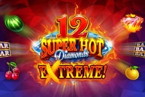 12 Super Hot Diamonds Extreme Game Logo