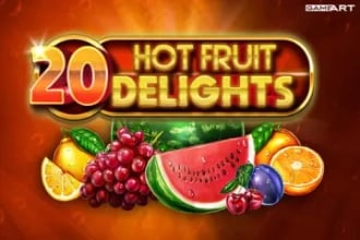 20 Hot Fruit Delights Game Logo