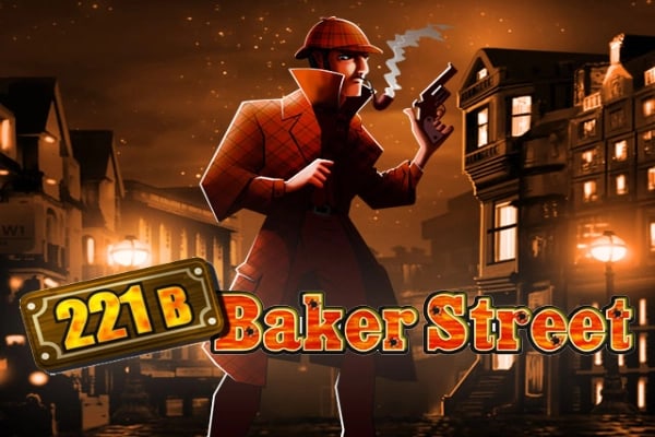 221B Baker Street Game Logo