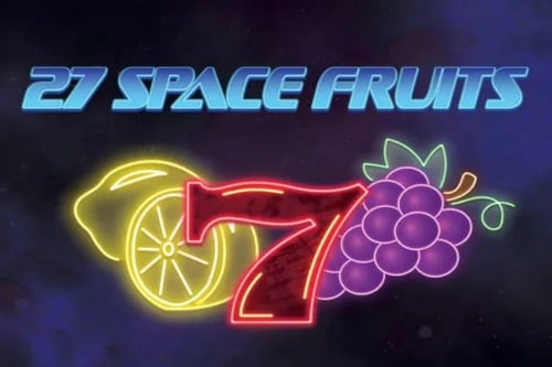 27 Space Fruits Game Logo