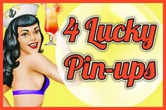 4 Lucky Pin-ups Game Logo