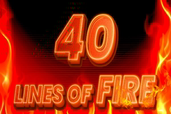 40 Lines of Fire Game Logo