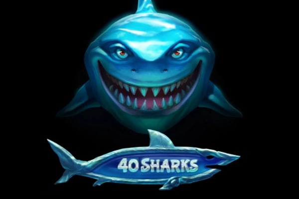 40 Sharks Game Logo