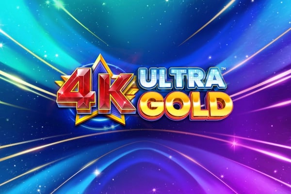 4K Ultra Gold Game Logo