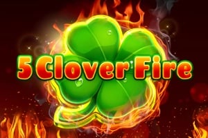 5 Clover Fire Game Logo