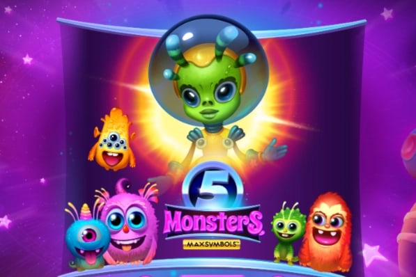 5 Monsters Game Logo