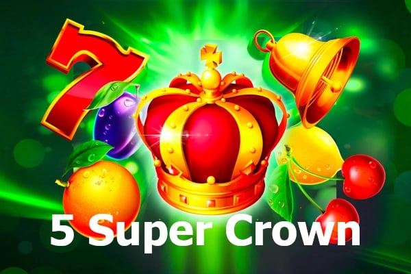 5 Super Crown Game Logo