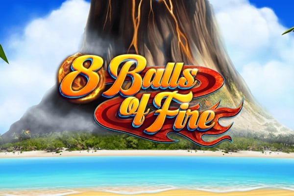 8 Balls of Fire Game Logo