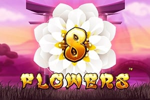 8 Flowers Game Logo