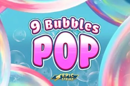 9 Bubbles Pop Game Logo