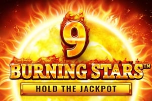 9 Burning Stars Game Logo