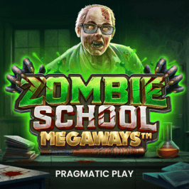 Zombie School Megaways Game Logo