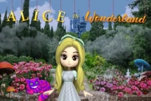 Alice in Wonderland by BF Games Game Logo
