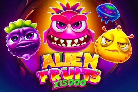 Alien Fruits Game Logo