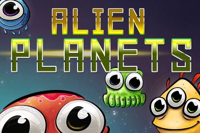 Alien Planets Game Logo