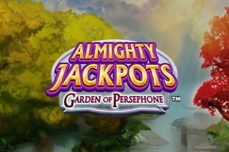 Almighty Jackpots: Garden of Persephone Game Logo