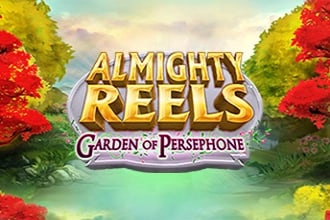 Almighty Reels: Garden of Persephone Game Logo