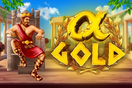 Alpha Gold Game Logo