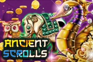 Ancient Scrolls Game Logo