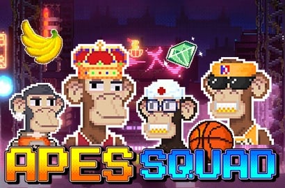 Apes Squad Game Logo
