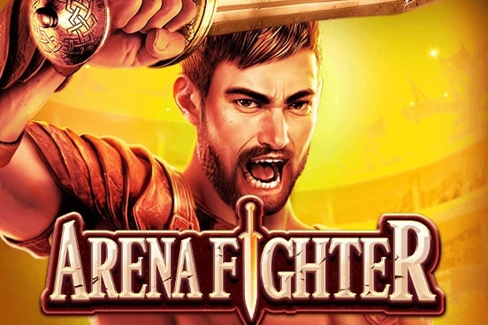 Arena Fighter Game Logo