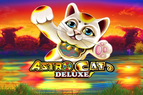 Astro Cat Deluxe Game Logo