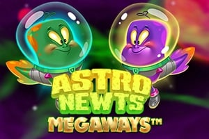Astro Newts Megaways Game Logo